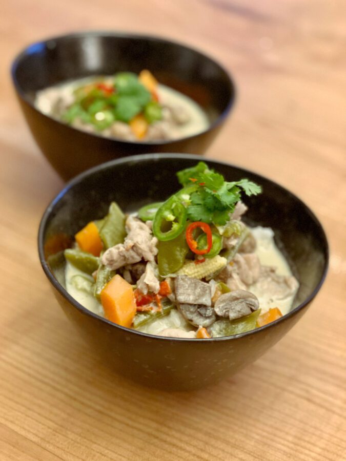 Mel B. Catering @home — Grünes Thai Curry