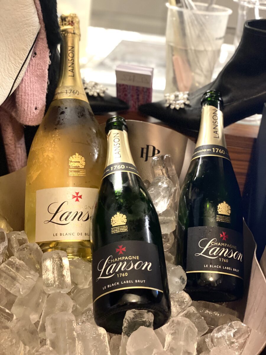 Pre Advent Table with Lanson Champagne