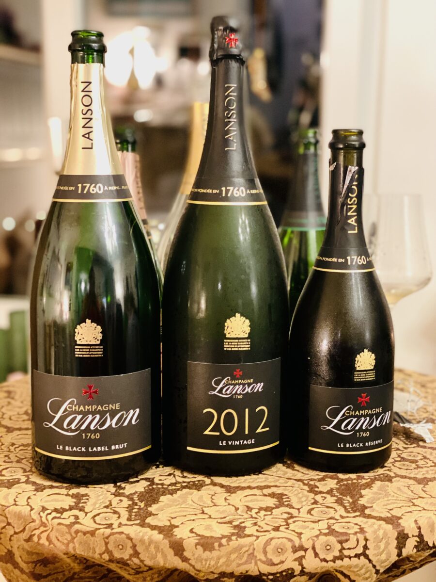 Pre Advent Table with Lanson Champagne